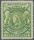 Kenia - Britisch Ostafrika Kompanie: 1897, QV 20r. Pale Green With Wmk. Crown CC, Mint Hinged And Ve - Afrique Orientale Britannique