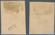 Kolumbien: 1904, 5 P. And 10 P. Proofs On Cardboard Paper, 5 P. Slight Crease, Very Scarce - Colombie