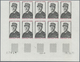 Komoren: 1971, One Year Death Of Charles De Gaulle Set Of Two In IMPERFORATE Blocks Of Ten From Lowe - Comores (1975-...)