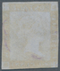 Mauritius: 1848-59 1d. Red On Bluish Paper, Unused Without Gum, Almost Complete Margins Except A Sli - Maurice (...-1967)