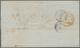 Mauritius: 1854, Folded Letter From Mauritius To Nantes, Frande, Shipped By "Lady Jocelyne" With Cle - Maurice (...-1967)