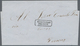 Mexiko: 1856/58, Framed "MINATITLAN" Of Foru Items Of 1856/68 Issues, Also "MINATITLAN FRANCO" As "S - Mexique