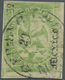 Mexiko: 1865, 4 R. Green With Distribution Number 52-1865, Only 1066 Copies Issued, Clean Used, A Be - Mexique