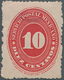 Mexiko: 1887, 10 C. Bluish Lined Paper In Scarce Compund Perf. 6:12, Unused Mounted Mint - Mexiko