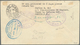Mexiko: 1939, 20 C With Overprint On Airmail-FDC "SARABIA VUELO MEXICO NUEVA YORK 23. DE 1939" Sent - Mexique