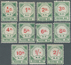 Neuseeland - Portomarken: 1899, Postage Dues Simplified Set Of 11 From ½d. To 2s., Mint Heavy Hinged - Timbres-taxe