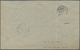 Ruanda-Urundi - Belgische Besetzung Deutsch-Ostafrika: 1919, Seven Red Cross Values With "A.O." Impr - Lettres & Documents