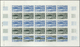 Delcampe - St. Pierre Und Miquelon: 1972. Complete Set FISH (4 Values) In 4 Color Proof Sheets Of 25 Showing Va - Autres & Non Classés