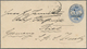Seychellen: 1901, Stationery Envelope 15 C. Blue Sent From "SEYCHELLES A JY 9 01" To Kiel, Germany, - Seychellen (...-1976)