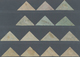 Kap Der Guten Hoffnung: 1853-64, Set Of 14 Used 'Triangles' Of All Values Up To 1s., From Early Prin - Cap De Bonne Espérance (1853-1904)