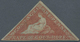 Kap Der Guten Hoffnung: 1853 1d. Brick-red On Slightly Blued Paper, Wmk Anchor, Mounted Mint With Pa - Cape Of Good Hope (1853-1904)