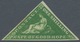 Kap Der Guten Hoffnung: 1858 1s. Bright Yellow-green, Perkins-Bacon Printing, Watermark Anchor, UNUS - Cape Of Good Hope (1853-1904)