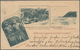 Kap Der Guten Hoffnung - Ganzsachen: 1899/1900, Three 1d QV Stationery Picture Cards (different Pict - Cap De Bonne Espérance (1853-1904)