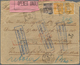 Transvaal: 1900,boer War, Incoming Mail, Dutch East Indies: DEI 2 1/2 C. (pair), 10 C. Tied "BUITENZ - Transvaal (1870-1909)