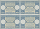 Südafrika - Ganzsachen: 1961. International Reply Coupon 10c (London Type) In An Unused Block Of 4. - Autres & Non Classés