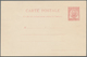 Tunesien: 1895, Stationery Card 10 C. Red, Printed Completely On Both Sides. Very Fine Unsued. ÷ 189 - Lettres & Documents