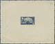 Tunesien: 1928, Children's Relief, Epreuve In Dark Ultramarine, Issued Design With Blank Value Field - Lettres & Documents
