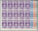Venezuela: 1951, Coat Of Arms 'CARABOBO‘ Normal Stamps Complete Set Of Seven In Blocks Of 15, Mint N - Venezuela