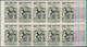 Venezuela: 1952, Coat Of Arms 'ARAGUA‘ Airmail Stamps Complete Set Of Nine In Blocks Of Ten, Mint Ne - Venezuela