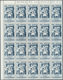 Delcampe - Venezuela: 1952, Coat Of Arms 'BOLIVAR‘ Normal Stamps Complete Set Of Seven In Blocks Of 20, Mint Ne - Venezuela