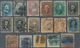 Vereinigte Staaten Von Amerika: 1861/1869: Group Of 17 Early Used Stamps, With 1861 Complete Set To - Lettres & Documents