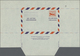 Delcampe - Vereinigte Staaten Von Amerika - Ganzsachen: 1947-55 Aerogrammes: Five Air Letter Sheets Of First De - Autres & Non Classés