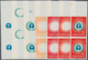 Vereinte Nationen - New York: 1972, Human Environment 8c. In Five Different Imperforate Vertical PRO - Autres & Non Classés