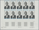 Wallis- Und Futuna-Inseln: 1971, One Year Death Of Charles De Gaulle Set Of Two In IMPERFORATE Block - Autres & Non Classés