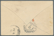 Zanzibar: 1901. French Post Office Postal Stationery Envelope ½ Anna Yellow Green Cancelled By Frenc - Zanzibar (...-1963)