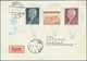 Ballonpost: 1938, 16.VI., Poland, Complete Set Of Six Balloon Cards/cover: Balloons "Sanok", "Mościc - Montgolfières