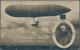 Zeppelinpost Deutschland: 1912: Foto-Ansichtskarte "Luftschiff Parseval" Als Abwurfkarte Vom 6.8.191 - Poste Aérienne & Zeppelin