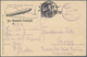 Zeppelinpost Deutschland: 1919, LZ 120 Bodensee, Delag Card From "Berlin-Steglitz" With Board Cancel - Luft- Und Zeppelinpost