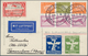Zeppelinpost Europa: 1933, Luxembourg, Treaty State Zeppelin Card. The Only Luxembourg Card On This - Autres - Europe