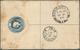 Schiffspost Alle Welt: 1903, Registered Postal Stationery Envelope Uprated With 10 C And Vertical Pa - Autres & Non Classés