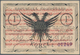 Albania / Albanien: 1 Frang 10.10.1917 P. S146, Used With One Vertical Fold And Light Handling / Din - Albania