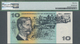 Australia / Australien: 10 Dollars ND(1967) P. 40b, Condition: PMG Graded 55 AUNC. - Sonstige & Ohne Zuordnung