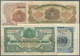 Bulgaria / Bulgarien: Set Of 5 Notes Containing 200 Leva 1945 P. 69 (F), 250 Leva 1945 P. 70 (F To F - Bulgaria