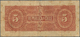 Chile: Republica De Chile 5 Pesos 1914, Printer ABNC, P.19b, Rare Note In Still Good Condition, With - Chile