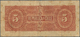 Chile: Republica De Chile 5 Pesos 1914, Printer ABNC, P.19b, Rare Note In Still Good Condition, With - Cile