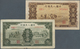 China: Very Nice Lot With 5 Banknotes, Containing Bank Of Communications 5 Yuan 1914 Issued In Shang - China