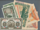 China: Very Nice Lot With 5 Banknotes, Containing Bank Of Communications 5 Yuan 1914 Issued In Shang - China