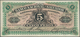 El Salvador: Banco Nacional Del Salvador 5 Pesos 1913, P.S162c, Some Soft Vertical Folds And Minor O - Salvador