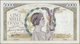 France / Frankreich: Set Of 2 CONSECUTIVE Notes 5000 Francs "Victoire" 1943 P. 97, S/N 30428360 & -3 - 1955-1959 Sobrecargados (Nouveau Francs)