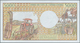 Gabon / Gabun: Set Of 2 Notes Containing 5000 & 10.000 Francs ND(1974) P. 6, 7, Very Colorful Notes, - Gabon