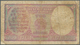 India / Indien: 2 Rupees ND P. 17b, Portrait KGVI Sign. CD, Used With Folds And Stain In Paper, Pinh - India