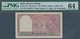 India / Indien: 2 Rupees ND(1943) P. 17b In Condition: PMG Graded 64 Choice UNC. - India