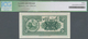 Iran: 5 Rials ND(1933) P. 24a, S/N #644758, With Center Fold And Handling In Paper, Additional Verti - Iran