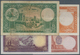 Iran: Set Of 5 Banknotes Containing 5 Rials 1942 P. 32Ae (aUNC), 10 Rials 1938 P. 32Aa (UNC), 20 Ria - Iran