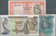 Malaysia: Set Of 3 Notes Containing 10, 20 & 50 Ringgit ND P. 9, 22, 23, 2x Pressed VF And 1x AUNC ( - Malasia