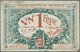 Monaco: 1 Franc 1920 P. 5r Remainder W/o S/N, Series C, Unfolded, But Light Handling And Dints In Pa - Mónaco